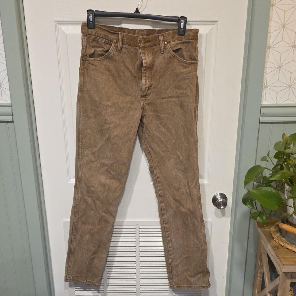 Wrangler Men's Tan Chinos